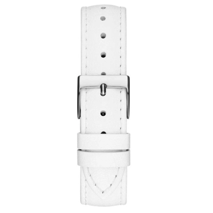 ΡΟΛΟΙ GUESS GW0608L1 GUESS G Gloss Crystals White Leather Strap