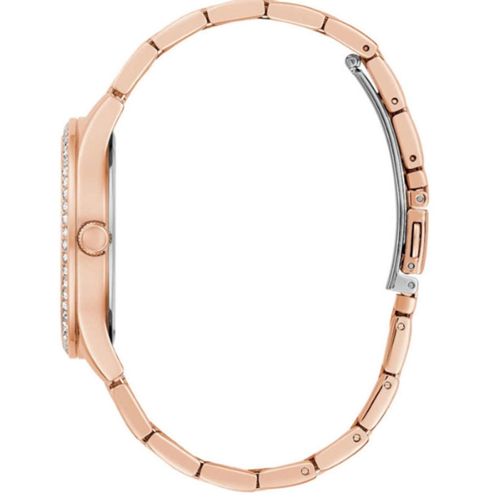 ΡΟΛΟΙ GUESS GW0605L3 GUESS Lady Idol Crystals Rose Gold Stainless Steel Bracelet