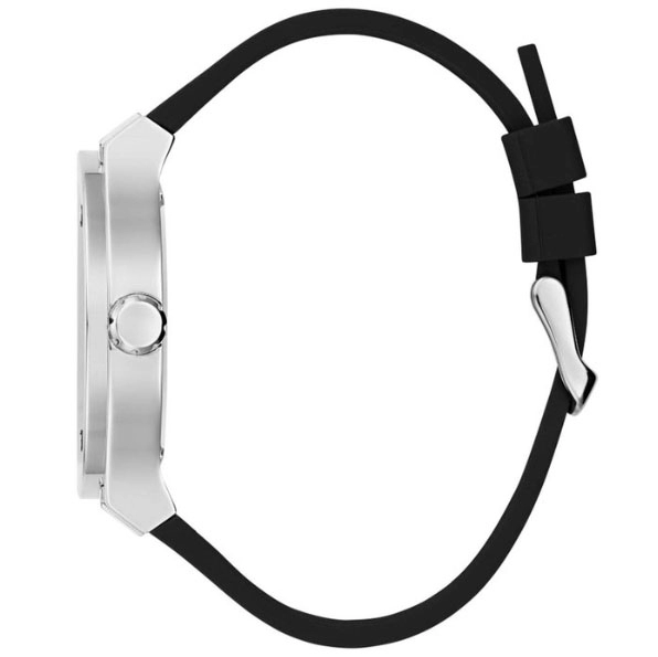 ΡΟΛΟΙ GUESS GW0491G3 GUESS Jet Black Rubber Strap