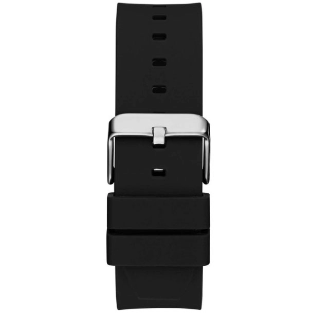 ΡΟΛΟΙ GUESS GW0491G3 GUESS Jet Black Rubber Strap