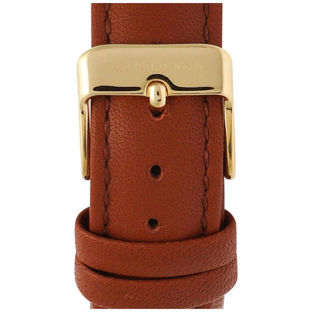 ΡΟΛΟΙ U.S. POLO  USP3211BR U.S.POLO Dunkan Brown Leather Strap