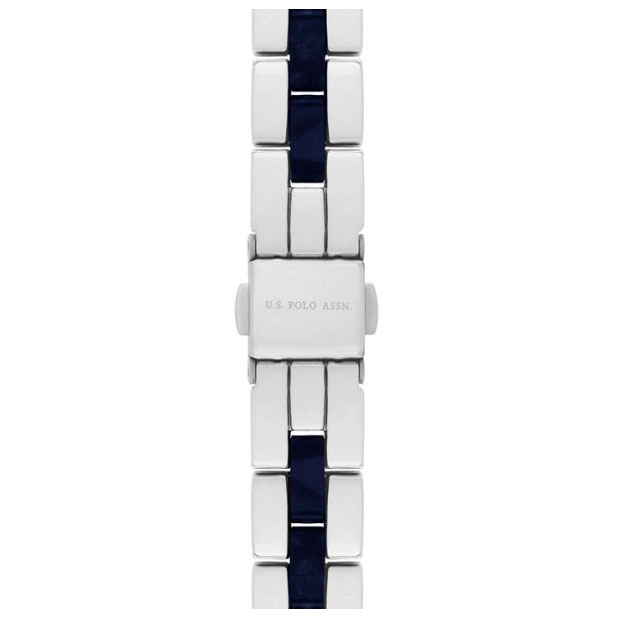 ΡΟΛΟΙ U.S. POLO  USP8202BL U.S.POLO Grace Two Tone Combined Materials Bracelet