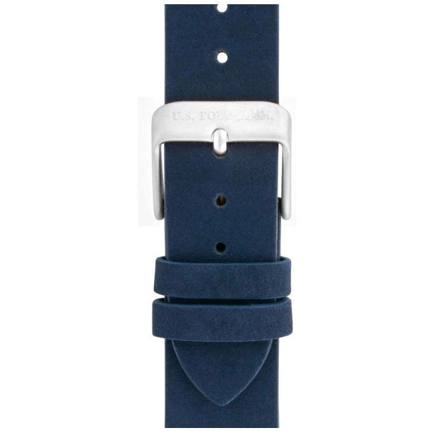 ΡΟΛΟΙ U.S. POLO  USP7154ST U.S.POLO Jackson Blue Leather Strap
