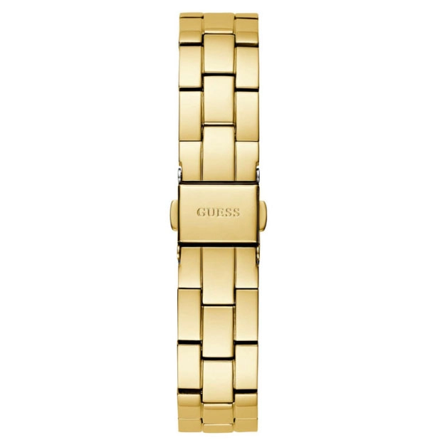ΡΟΛΟΙ GUESS GW0657L2 GUESS Three Of Hearts Crystals Gold Stainless Steel Bracelet