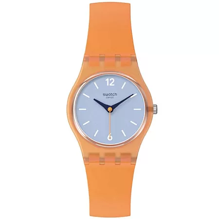 ΡΟΛΟΙ SWATCH  LO116 SWATCH Essentials View From A Mesa Orange Silicone Strap