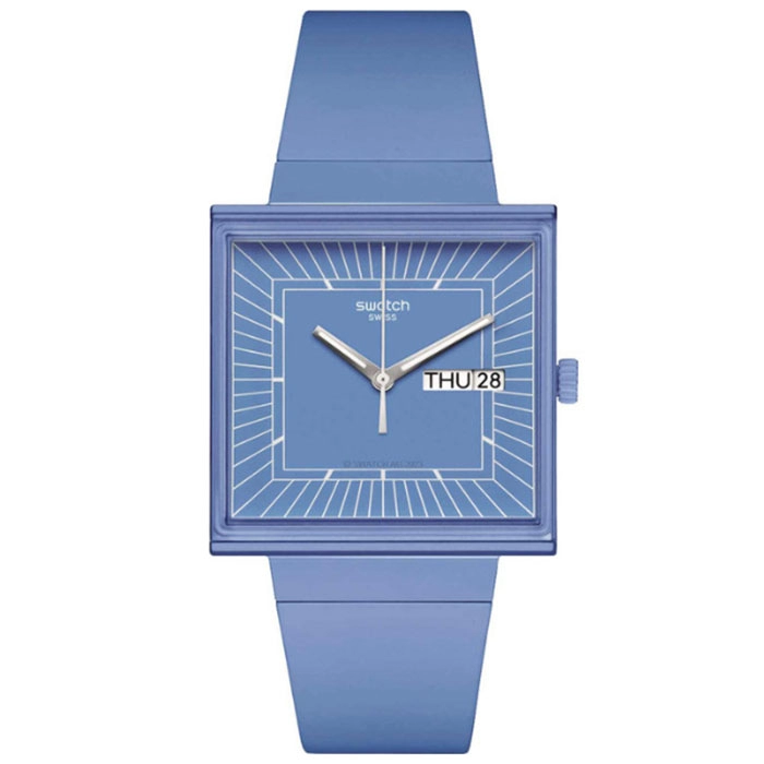 ΡΟΛΟΙ SWATCH  SO34S700 SWATCH What If… Sky? Blue Biosourced Strap