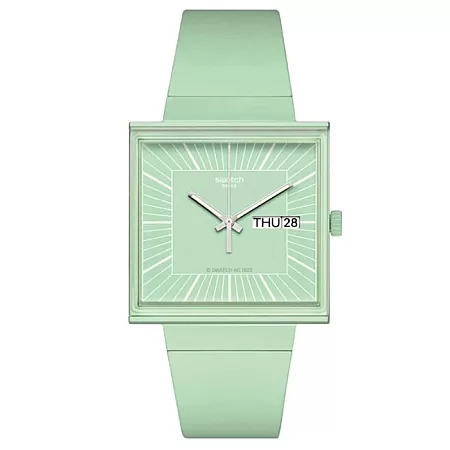 ΡΟΛΟΙ SWATCH  SO34G701 SWATCH What If… Mint? Green Biosourced Strap