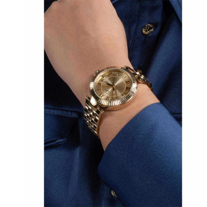 ΡΟΛΟΙ GUESS COLLECTION Z36002L6MF GUESS Collection Flair Gold Stainless Steel Bracelet