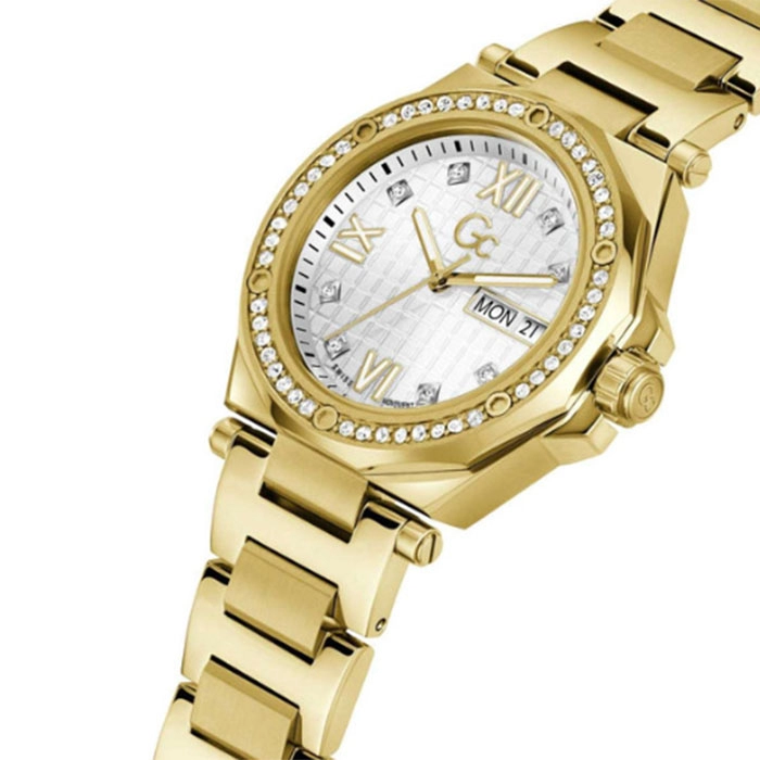 ΡΟΛΟΙ GUESS COLLECTION Z20008L1MF GUESS Collection Legacy Crystals Gold Stainless Steel Bracelet