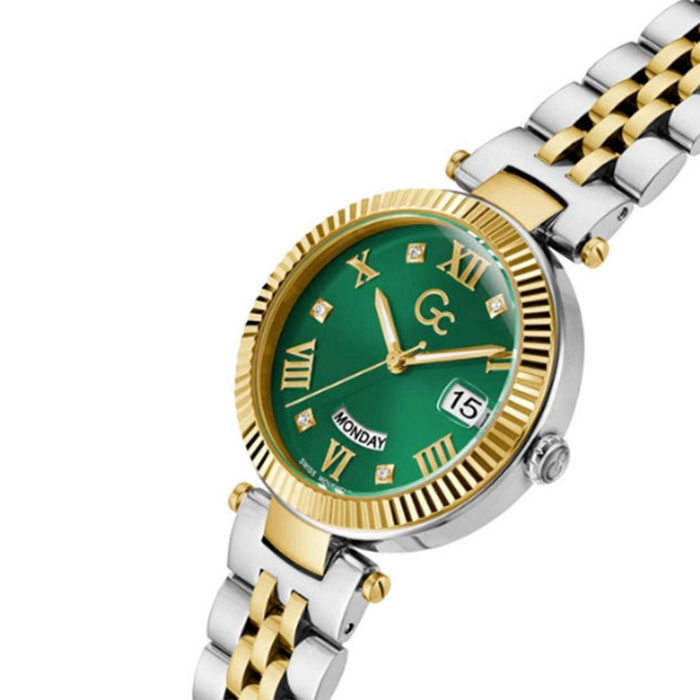 ΡΟΛΟΙ GUESS COLLECTION Z01019L9MF GUESS Collection Flair Crystals Two Tone Stainless Steel Bracelet