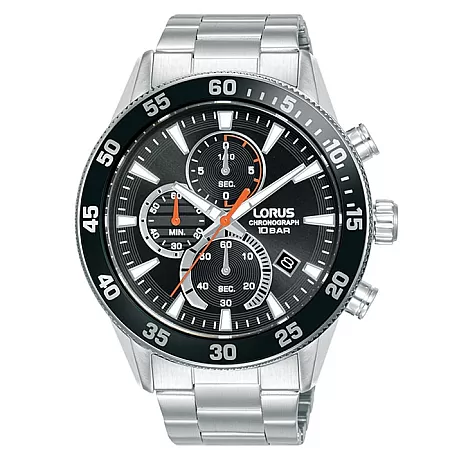 ΡΟΛΟΙ LORUS  RM321JX9 LORUS Sport Silver Stainless Steel Chronograph