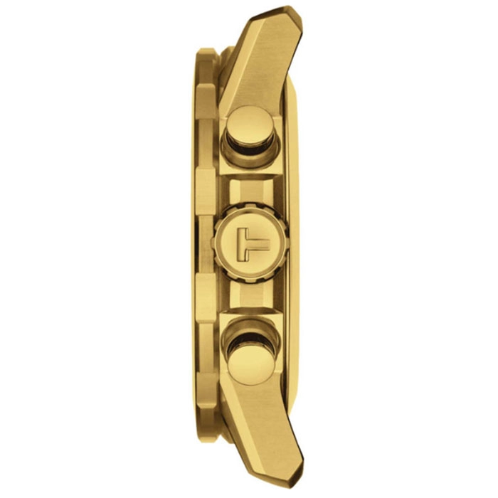 ΡΟΛΟΙ TISSOT  T1256173305101 TISSOT T-Sport Supersport Chronograph Gold Stainless Steel Bracelet