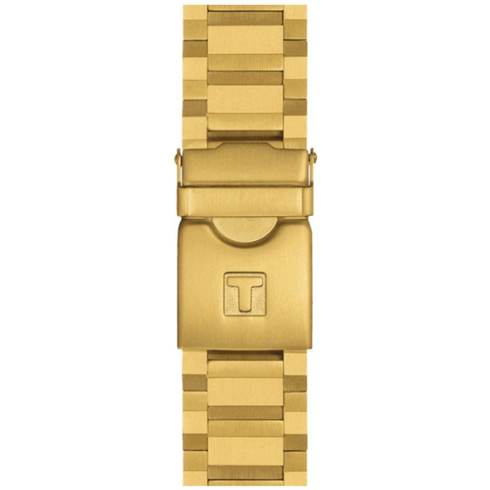ΡΟΛΟΙ TISSOT  T1256173305101 TISSOT T-Sport Supersport Chronograph Gold Stainless Steel Bracelet