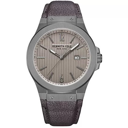 Ρολόι KENNETH COLE KCWGB0034402 KENNETH COLE Brown Leather Strap