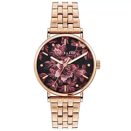 ΡΟΛΟΙ TED BAKER BKPPHF207 TED BAKER Phylipa Bloom Rose Gold Stainless Steel Bracelet