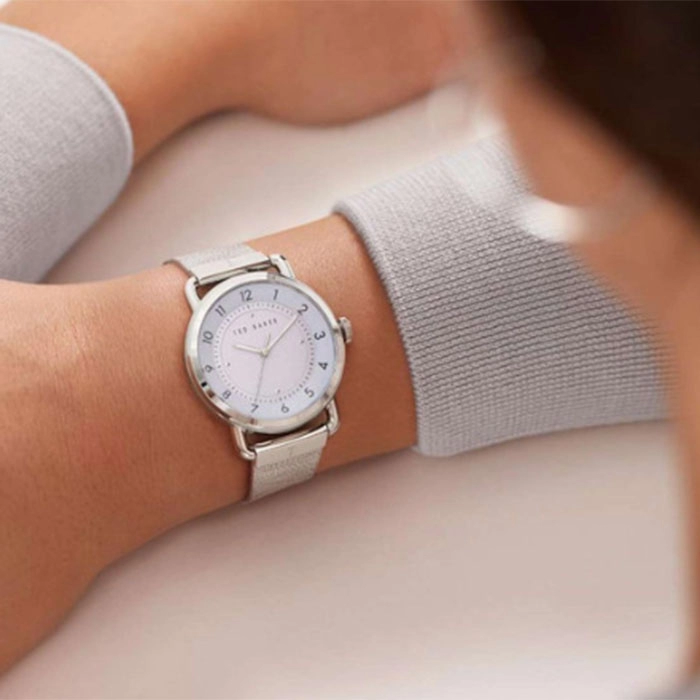 ΡΟΛΟΙ TED BAKER BKPHRS201 TED BAKER Harriet Silver Stainless Steel Bracelet