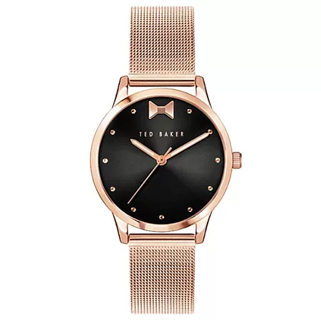 ΡΟΛΟΙ TED BAKER BKPFZS121 TED BAKER Fitzrovia Rose Gold Stainless Steel Bracelet