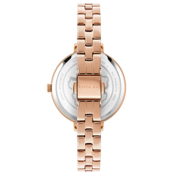ΡΟΛΟΙ TED BAKER  BKPDSS304 TED BAKER Daisen Rose Gold Stainless Steel Bracelet