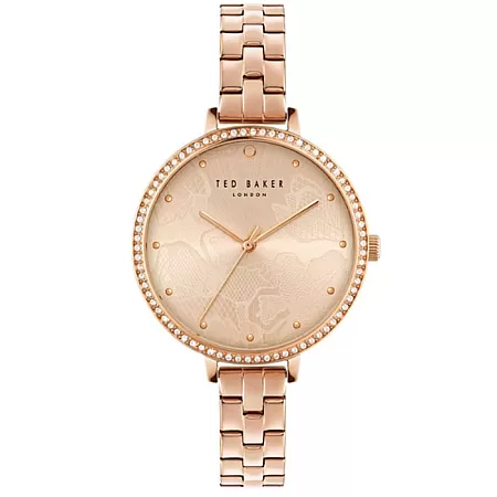 ΡΟΛΟΙ TED BAKER  BKPDSS304 TED BAKER Daisen Rose Gold Stainless Steel Bracelet