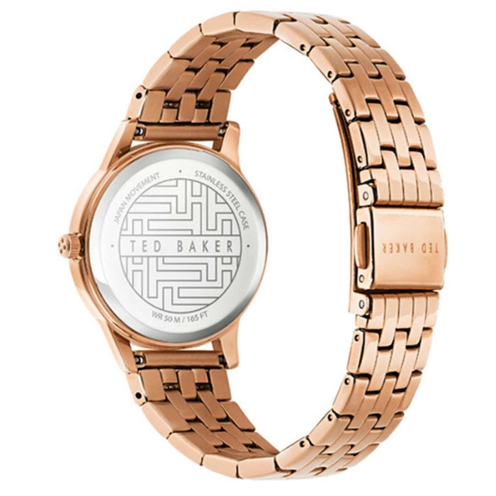 ΡΟΛΟΙ TED BAKER BKPFZS118 TED BAKER Fitzrovia Rose Gold Stainless Steel Bracelet