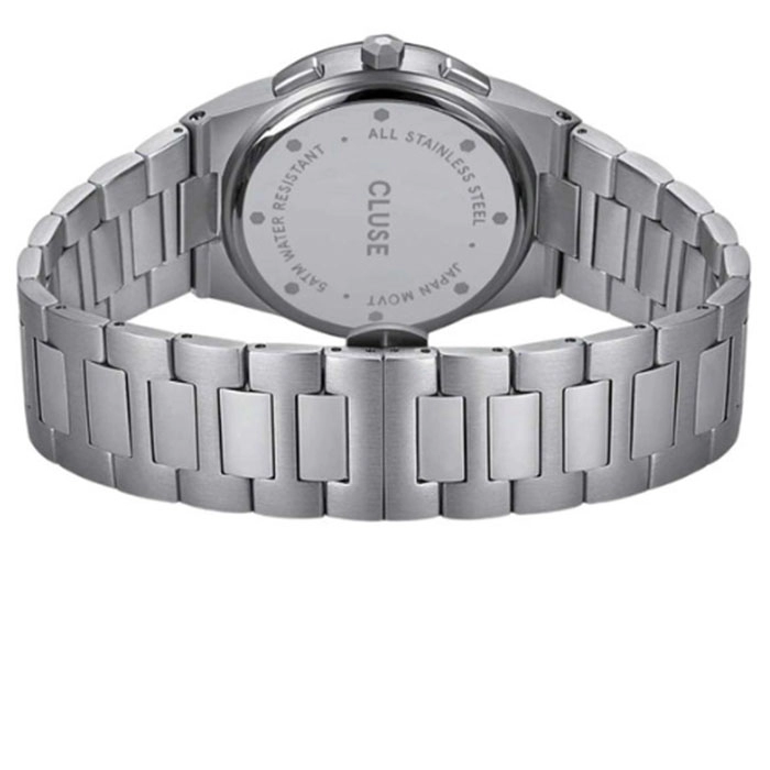 ΡΟΛΟΙ CLUSE CW20806 CLUSE Vigoureux Chronograph Silver Stainless Steel Bracelet