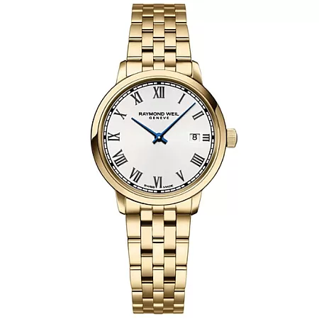 Ρολόι RAYMOND  5985-P-00359 RAYMOND WEIL Toccata Gold Stainless Steel Bracelet