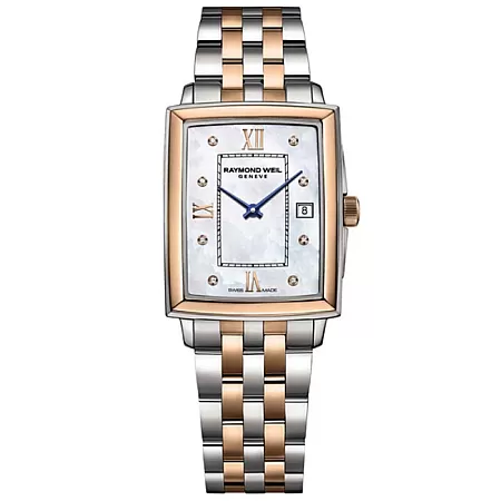 Ρολόι RAYMOND  5925-SP5-00995 RAYMOND WEIL Toccata Diamonds Two Tone Stainless Steel Bracelet