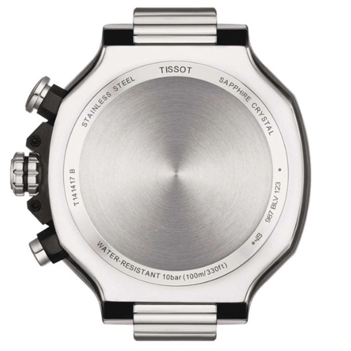 ΡΟΛΟΙ TISSOT  T1414171103100 TISSOT T-Sport T-Race Chronograph Silver Stainless Steel Bracelet