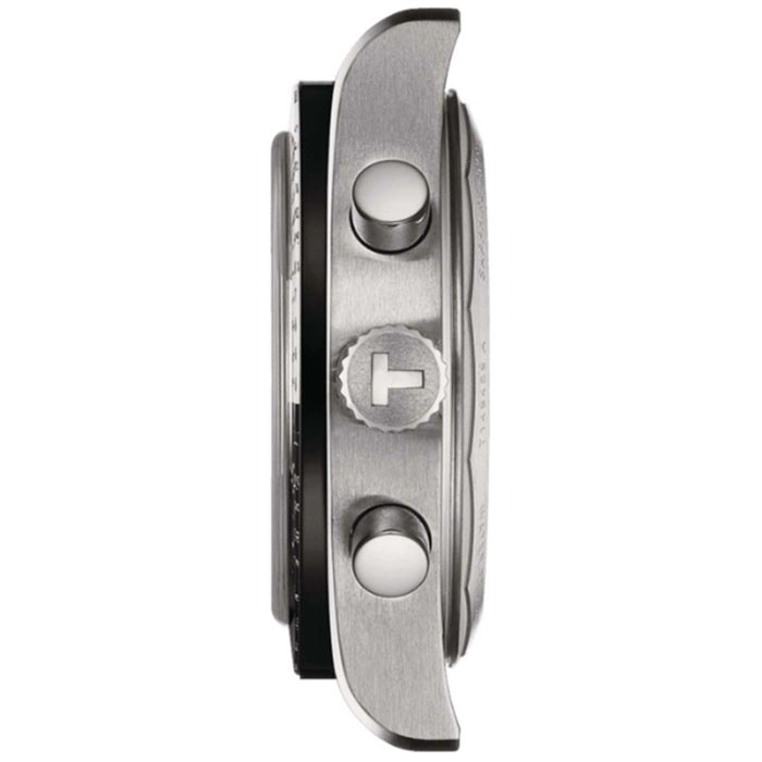 ΡΟΛΟΙ TISSOT  T1494592105100 TISSOT T-Sport PR516 Mechanical Chronograph Silver Stainless Steel Bracelet
