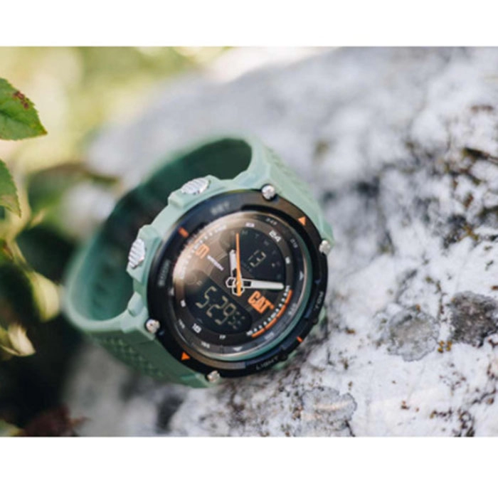 ΡΟΛΟΙ CATERPILLAR  MX16523134 CATERPILLAR Anadigit X Chronograph Khaki Polyurethane Strap