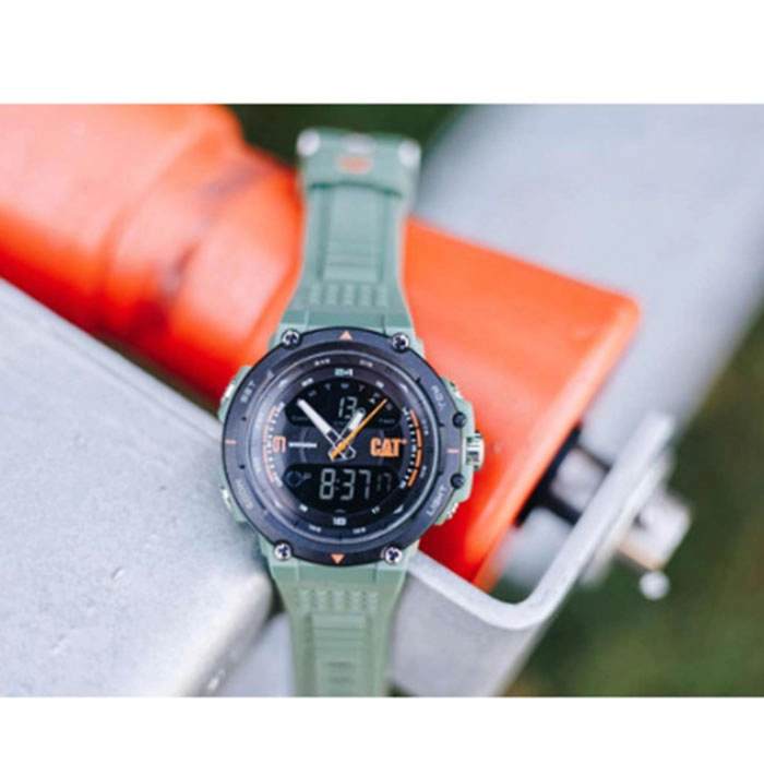 ΡΟΛΟΙ CATERPILLAR  MX16523134 CATERPILLAR Anadigit X Chronograph Khaki Polyurethane Strap