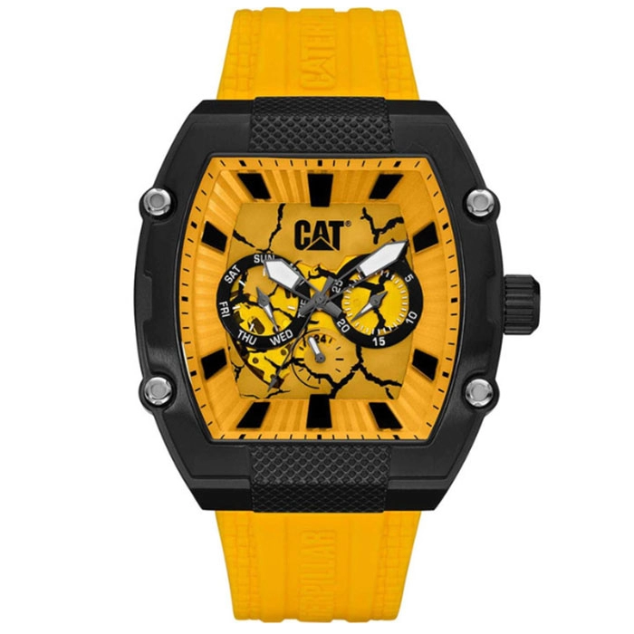 ΡΟΛΟΙ CATERPILLAR 1316927721 CATERPILLAR Barrell Yellow Silicone Strap