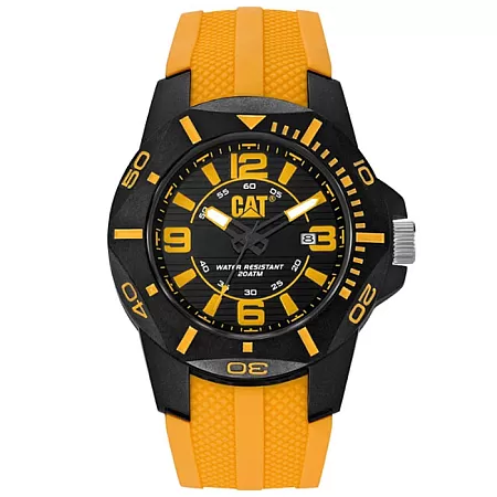 ΡΟΛΟΙ CATERPILLAR LR16127137 CATERPILLAR Diver Yellow Silicone Strap