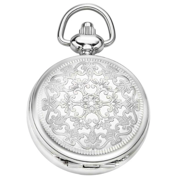 ΡΟΛΟΙ ΤΣΕΠΗΣ F2035/1 FESTINA Silver Stainless Steel Pocket Watch