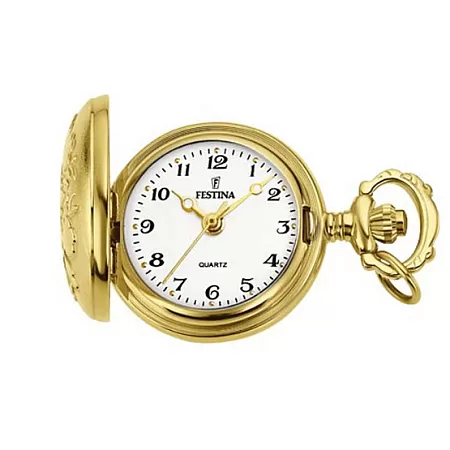 ΡΟΛΟΙ ΤΣΕΠΗΣ F2033/1 FESTINA Gold Stainless Steel Pocket Watch