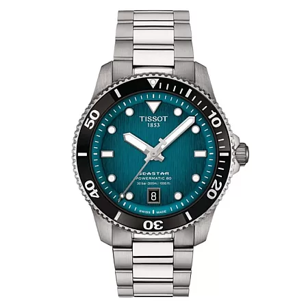 ΡΟΛΟΙ TISSOT  T1208071109100 TISSOT T-Sport Seastar 1000 Powermatic 80 Automatic Silver Stainless Steel Bracelet
