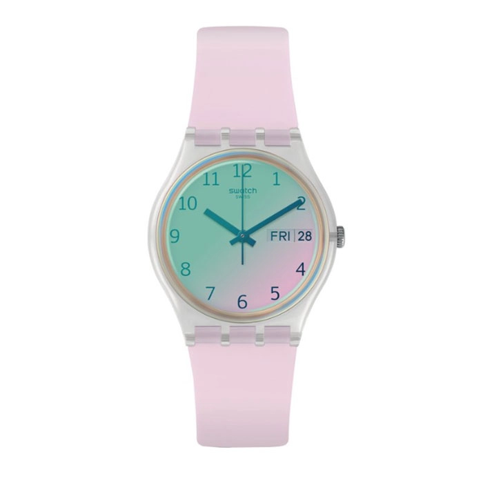 ΡΟΛΟΙ SWATCH GE714 SWATCH Ultrarose Pink Silicone Strap