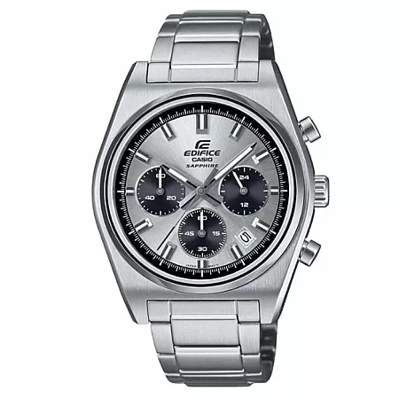 ΡΟΛΟΙ  CASIO   EFB-730D-7AVUEF CASIO Edifice Motorsports Chronograph Silver Stainless Steel Bracelet