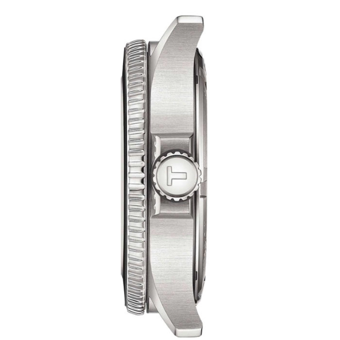 ΡΟΛΟΙ TISSOT  T1208521705100 TISSOT T-Sport Seastar 1000 Dual Time GMT Black Rubber Strap