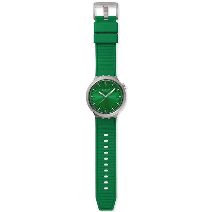 ΡΟΛΟΙ SWATCH SB07S101 SWATCH Forest Face Green Rubber Strap