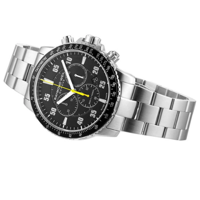 Ρολόι RAYMOND  8570-ST2-05207 RAYMOND WEIL Tango Chronograph Silver Stainless Steel Bracelet