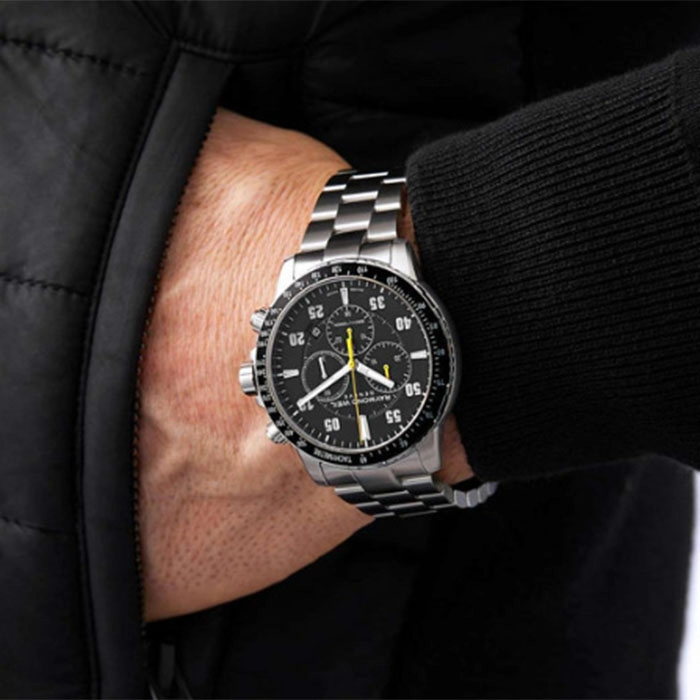 Ρολόι RAYMOND  8570-ST2-05207 RAYMOND WEIL Tango Chronograph Silver Stainless Steel Bracelet