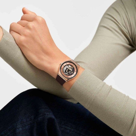 ΡΟΛΟΙ SWATCH  SS07G107 SWATCH Copper Flame Brown Silicone Strap