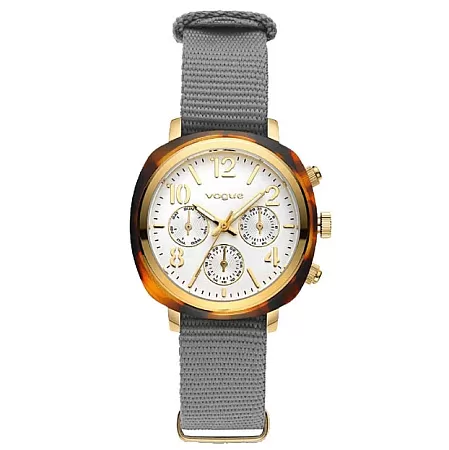 ΡΟΛΟΙ VOGUE  2020614945  VOGUE Colette Grey Synthetic Strap