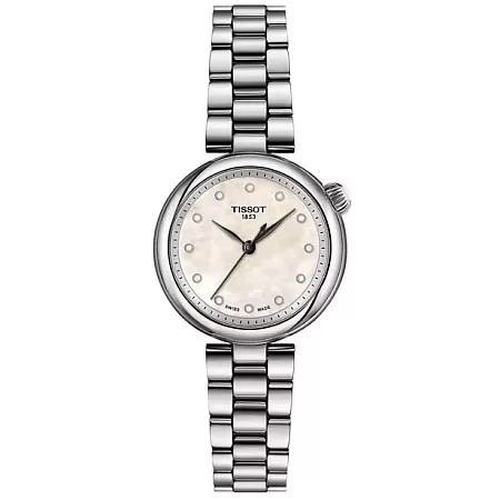 ΡΟΛΟΙ TISSOT  T1520101111600 TISSOT T-Lady Desir Diamonds Silver Stainless Steel Bracelet