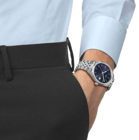 ΡΟΛΟΙ TISSOT  T1564101104100 TISSOT T-Classic Ballade Silver Stainless Steel Bracelet