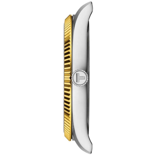 ΡΟΛΟΙ TISSOT  T1564102203100 TISSOT T-Classic Ballade Two Tone Stainless Steel Bracelet
