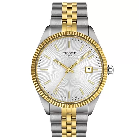ΡΟΛΟΙ TISSOT  T1564102203100 TISSOT T-Classic Ballade Two Tone Stainless Steel Bracelet