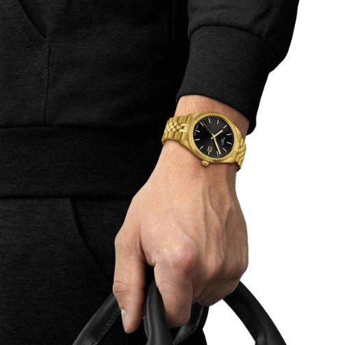 ΡΟΛΟΙ TISSOT  T1564103305100 TISSOT T-Classic Ballade Gold Stainless Steel Bracelet