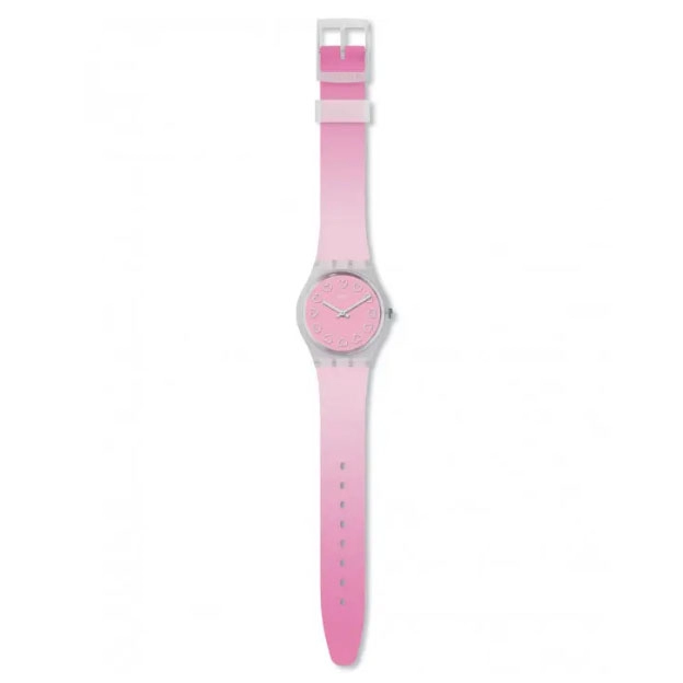 ΡΟΛΟΙ SWATCH GE273 SWATCH All Pink Pink Silicone Strap